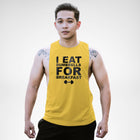 AM136 I Eat Dumbbells For Breakfast Openside Tank Top