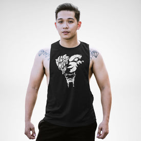 AM147 Beast Mode On Openside Tank Top