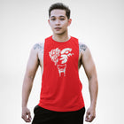 AM147 Beast Mode On Openside Tank Top