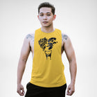 AM147 Beast Mode On Openside Tank Top