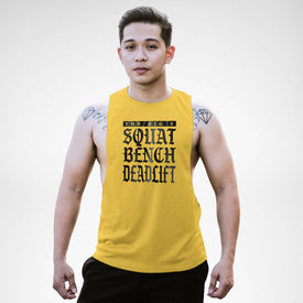 AM157 Squat Bench Dēadlift Openside Tank Top