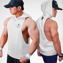 Load image into Gallery viewer, Property Of Awtsu Minimalist Sleeveless Hoodie