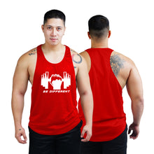 Load image into Gallery viewer, Be Different Bodybuilder Stringer Tank Top