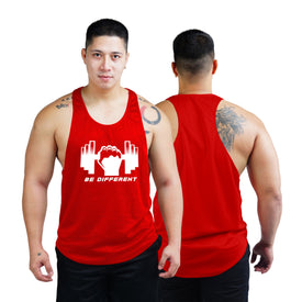 Be Different Bodybuilder Stringer Tank Top