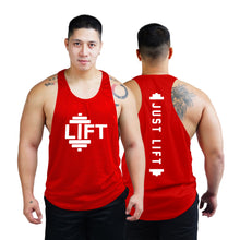 Load image into Gallery viewer, Just Lift  Bodybuilder Stringer Tank Top