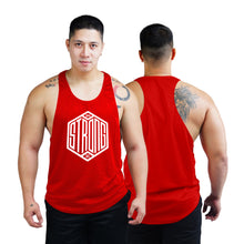 Load image into Gallery viewer, Be Strong Bodybuilder Stringer Tank Top