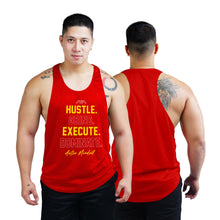 Load image into Gallery viewer, Hustle Grind Execute Bodybuilder Stringer Tank Top