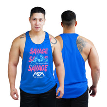 Load image into Gallery viewer, Savage Bodybuilder Stringer Tank Top