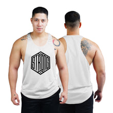 Load image into Gallery viewer, Be Strong Bodybuilder Stringer Tank Top
