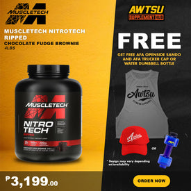 MUSCLETECH - NITROTECH RIPPED 4LBS
