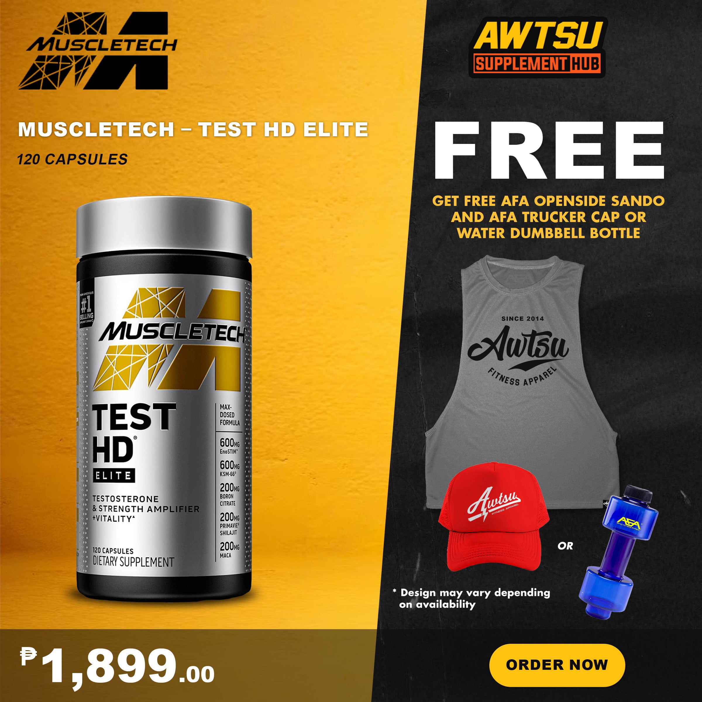 Testosterone Booster Muscletech