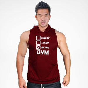 SMH120 Single Taken At The Gym Sweat Muscle Hoodie