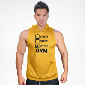 SMH120 Single Taken At The Gym Sweat Muscle Hoodie