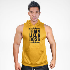 SMH122 Train Like A Boss Sweat Muscle Hoodie