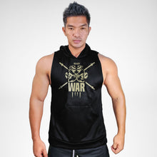 Load image into Gallery viewer, Ready For Wār Sweat Muscle Hoodie