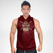 Load image into Gallery viewer, Ready For Wār Sweat Muscle Hoodie