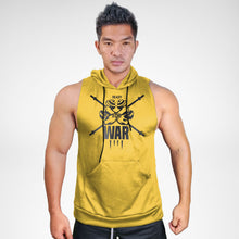 Load image into Gallery viewer, Ready For Wār Sweat Muscle Hoodie
