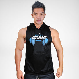 Reps Sets Gains Sweat Muscle Hoodie