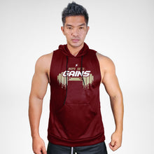 Load image into Gallery viewer, Reps Sets Gains Sweat Muscle Hoodie