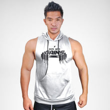 Load image into Gallery viewer, Reps Sets Gains Sweat Muscle Hoodie
