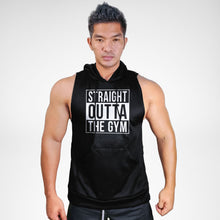 Load image into Gallery viewer, Straight Outta The Gym Sweat Muscle Hoodie