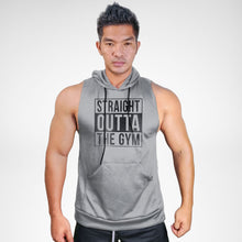 Load image into Gallery viewer, Straight Outta The Gym Sweat Muscle Hoodie