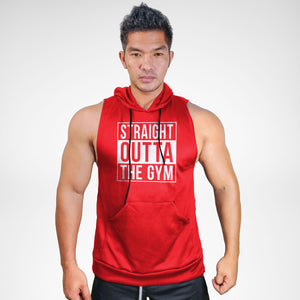 Straight Outta The Gym Sweat Muscle Hoodie