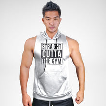 Load image into Gallery viewer, Straight Outta The Gym Sweat Muscle Hoodie