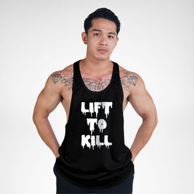 STR126 Lift To Kill Bodybuilder Stringer Tank Top