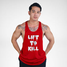 Load image into Gallery viewer, STR126 Lift To Kill Bodybuilder Stringer Tank Top