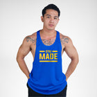 STR127 Gym Made Bodybuilder Stringer Tank Top