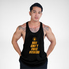 STR132 You Can't Fake Fitness Bodybuilder Stringer Tank Top