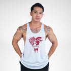 STR147 Beast Mode On Bodybuilder Stringer Tank Top