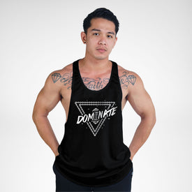 STR154 Dominate Bodybuilder Stringer Tank Top
