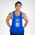 STR160 Eat Your Enemy Bodybuilder Stringer Tank Top