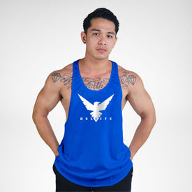 STR163 Believe Bodybuilder Stringer Tank Top