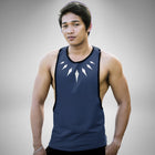 YBS101 Black ₱hāńthèr Y-Back Tank Top