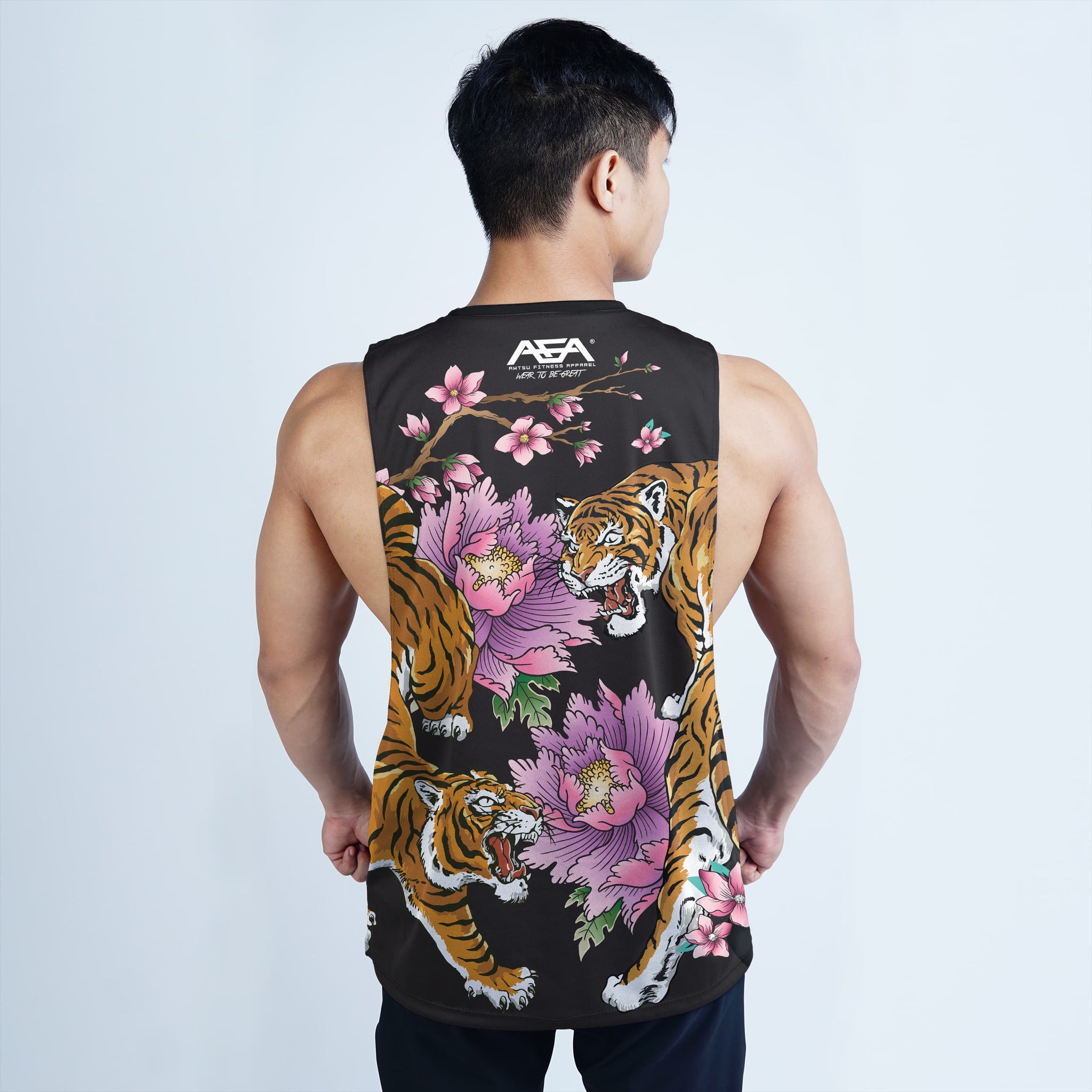 Year Of The Tiger Yin Tiger Sublimation Openside Top