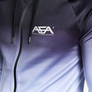 AFA Gradient Hooded Sweatshirt Jacket