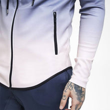 Load image into Gallery viewer, AFA Gradient Hooded Sweatshirt Jacket