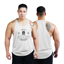 Load image into Gallery viewer, Property of Awtsu Bodybuilder Stringer Tank Top