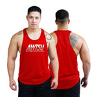 Awtsu Line Bodybuilder Stringer Tank Top