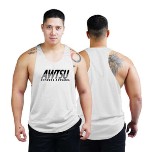 Awtsu Line Bodybuilder Stringer Tank Top