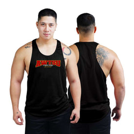 Awtsu Old School Bodybuilder Stringer Tank Top