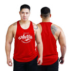 AWTSU Vintage Bodybuilder Stringer Tank Top