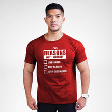 Load image into Gallery viewer, Reason Why I Workout  T-Shirt