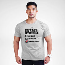 Load image into Gallery viewer, Reason Why I Workout  T-Shirt