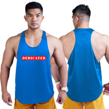 Load image into Gallery viewer, AFA Dedicated Bodybuilder Stringer Tank Top