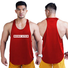 Load image into Gallery viewer, AFA Dedicated Bodybuilder Stringer Tank Top