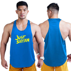 AFA Just Saiyan Bodybuilder Stringer Tank Top